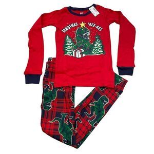 Brand New With Tags The Children’s Place‎ Christmas Tree-Rex Pajama Set